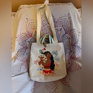 Disney Tote Bag with Moana and Pua Design